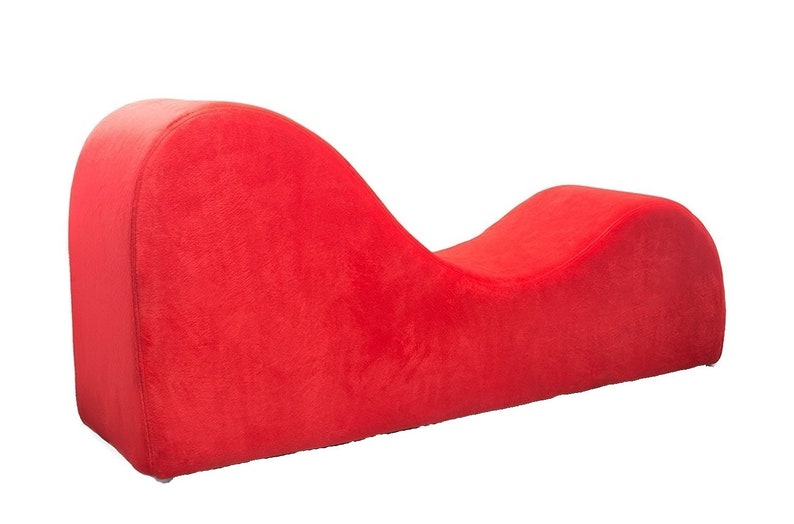 Love chaise loungebank voor koppels Divan de l'amour rood afbeelding 1