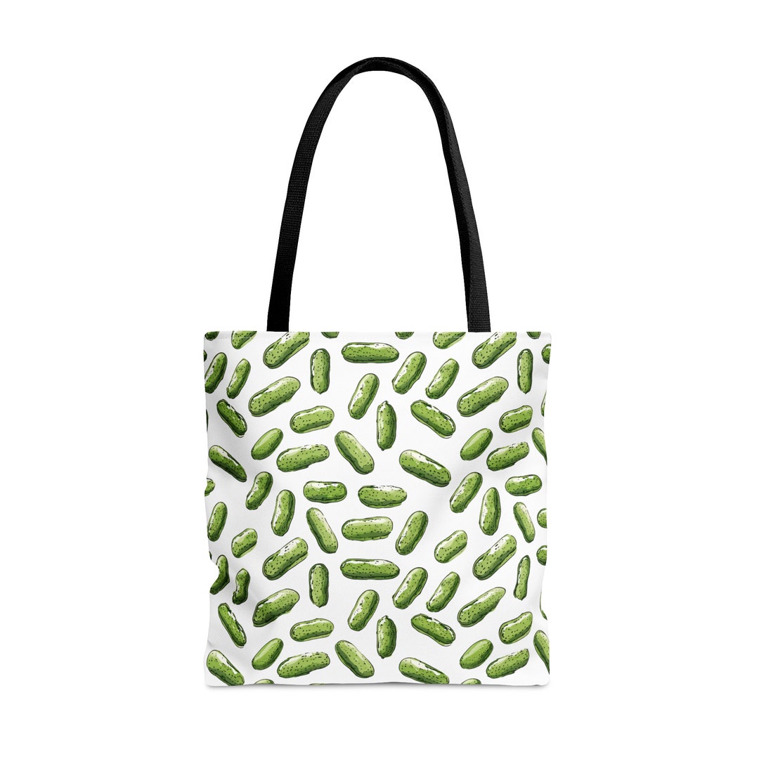 G2TUP Pickle Gift Pickle Lover Tote Bag Canned Pickles Handbag Pickled