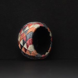 Embroidery jewellery