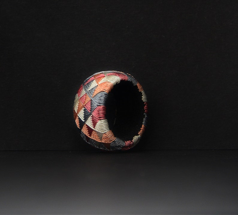Embroidery jewellery