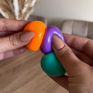 Sticky Squishy 3 Pack Stressbälle - Squeeze Sensorisches Fidget Stress Spielzeug