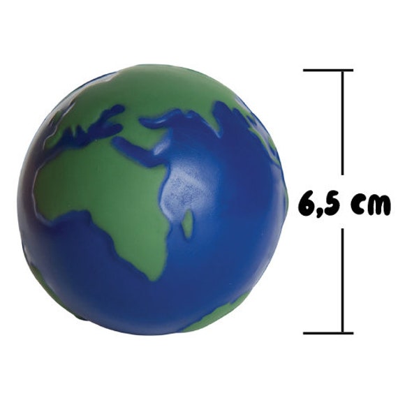 Balle anti-stress Globe Earth pour les voyageurs -  Canada