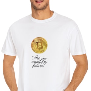 Bitcoin T-Shirt , BTC T-Shirt , Bitcoin Shirt, Bitcoin Tee , Crypto T-Shirt , Crypto Tee