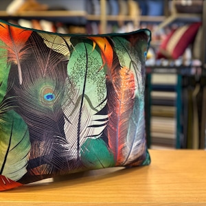 Abstract Pattern Decorative Pillow Cover with Modern Artistic Design, Colorful Cushion Case for Sofa, Bed or Contemporary Home Decor