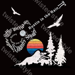 El álbum PNG de Tyler Childers nombra los títulos de los LP en forma de guitarra, el gráfico tributo al favorito de los fanáticos de Tyler