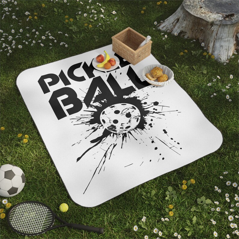 Pickleball Picnic Blanketperfect Gift for Enthusiast Soft Etsy