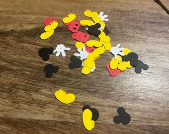 Mickey or Minnie Table Confetti Customizable Party Decoration