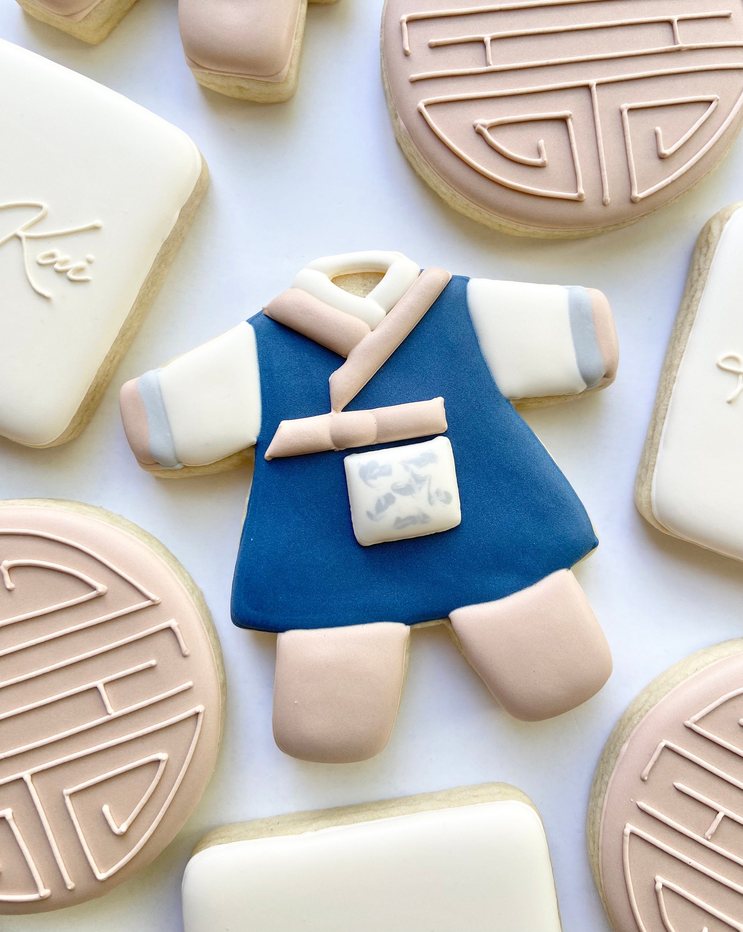 12 Dohl 1st Birthday Cookies - Boy (california Shipments 12 Dohl 1st Birthday Cookies - Boy (california Shipments