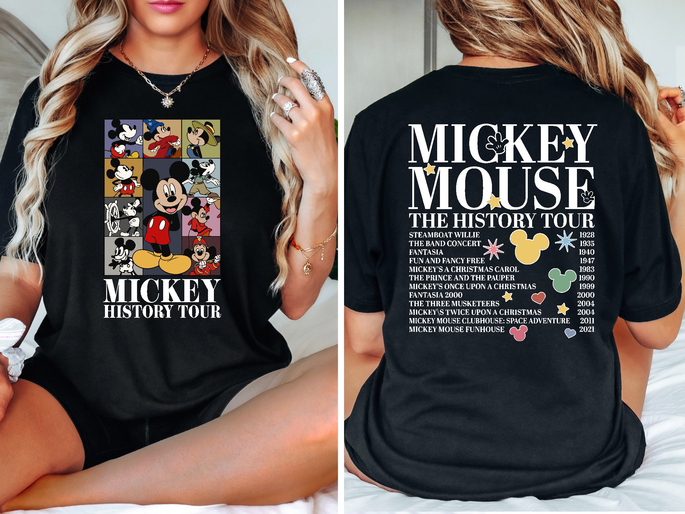 Discover Mickey Mouse Shirt, Mickey Mouse History Shirt, Disney Family Matching Shirt