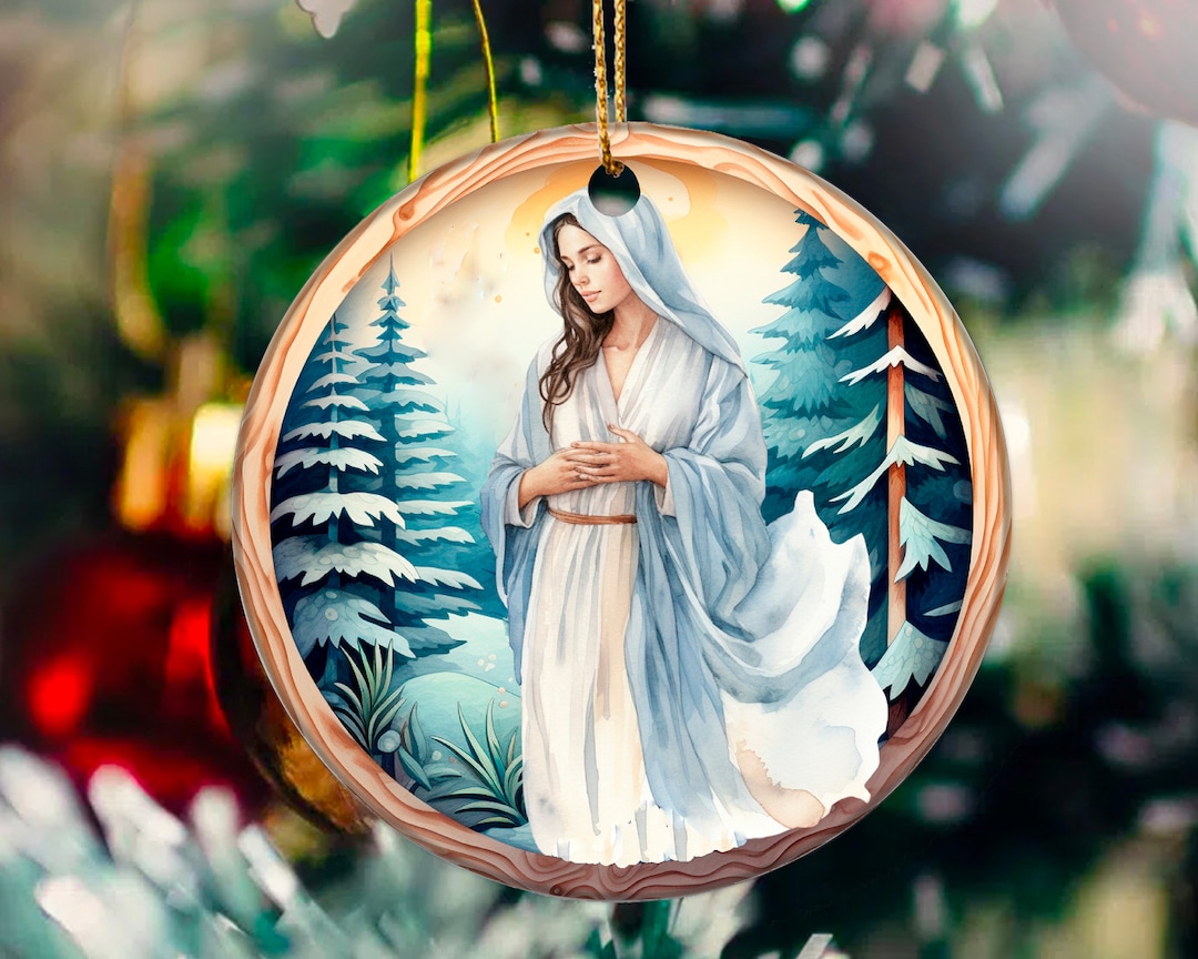 Christmas Ornament Christmas 3d Ornament Jesus Ornament - Etsy