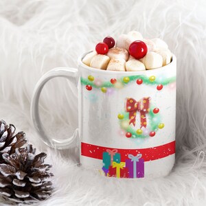 Christmas Tree Coffee Mug: Holiday Decor Gift