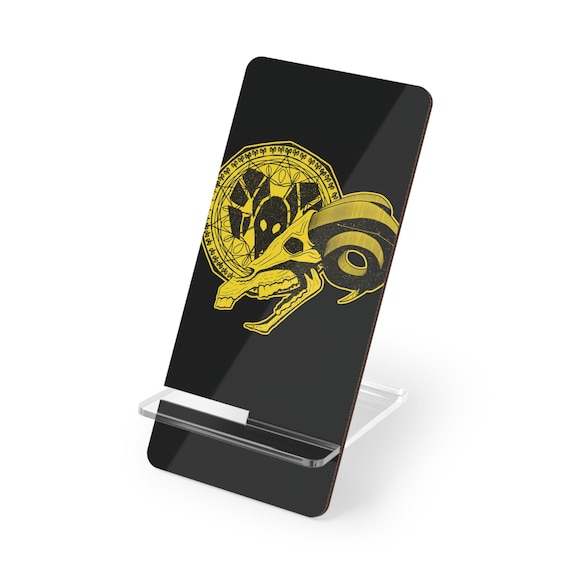 Phone Stand | Zodiac Phone Holder | Alternative, Emo, Scenecore, Goth, Punk Tech Accessories | Astrology, Aries The Ram