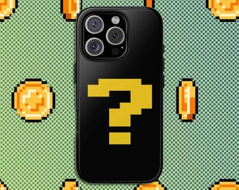 Retro Arcade Phone Case: Pixelated 80s Gaming Design for iPhone, Google Pixel, Samsung Galaxy