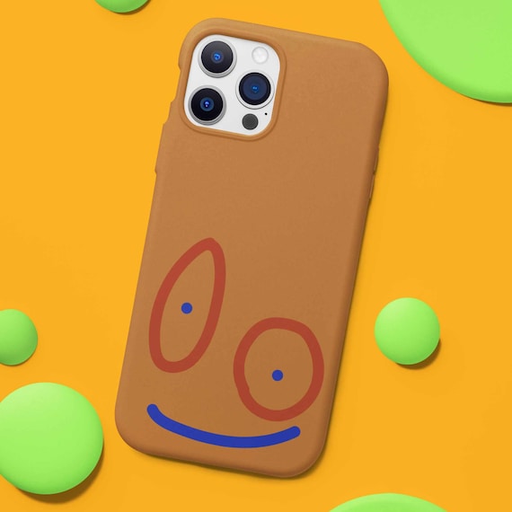 Smiley Phone Case for iPhone, Samsung Galaxy and Google Pixel - Playful Doodle Face Tech Accessory - Phone Cover