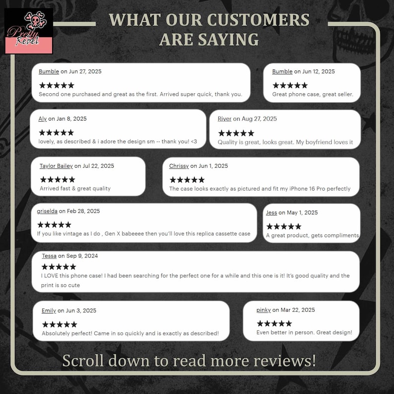 Five stars customers reviews.