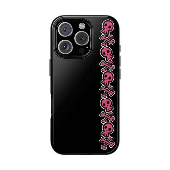 iPhone, Samsung Galaxy or Google Pixel Skulls and Crossbones Phone Case