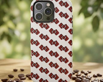 Geometric Phone Case for iPhone, Samsung Galaxy and Pixel Case: Geometric Pattern Phone Cover