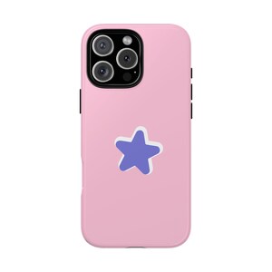 Star Phone Case: Fun Pink Cover for iPhone, Samsung, Pixel