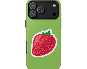 Strawberry Phone Case: Fun, Colorful Design - iPhone, Galaxy, Pixel