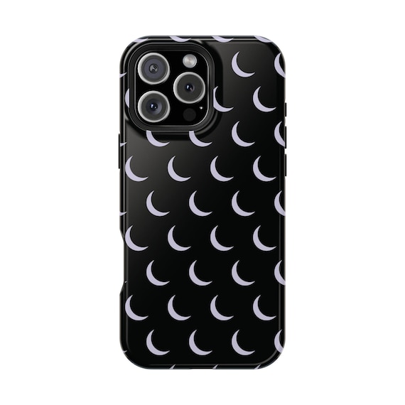 iPhone Case, Magsafe Compatible - Geometric Moon Pattern