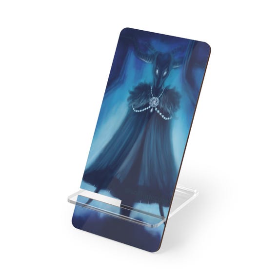 Blue Forest Nymph Phone Stand, Phone Holder for Office or Bedroom | Alternative Tech Accessories | Fantasy Fairy