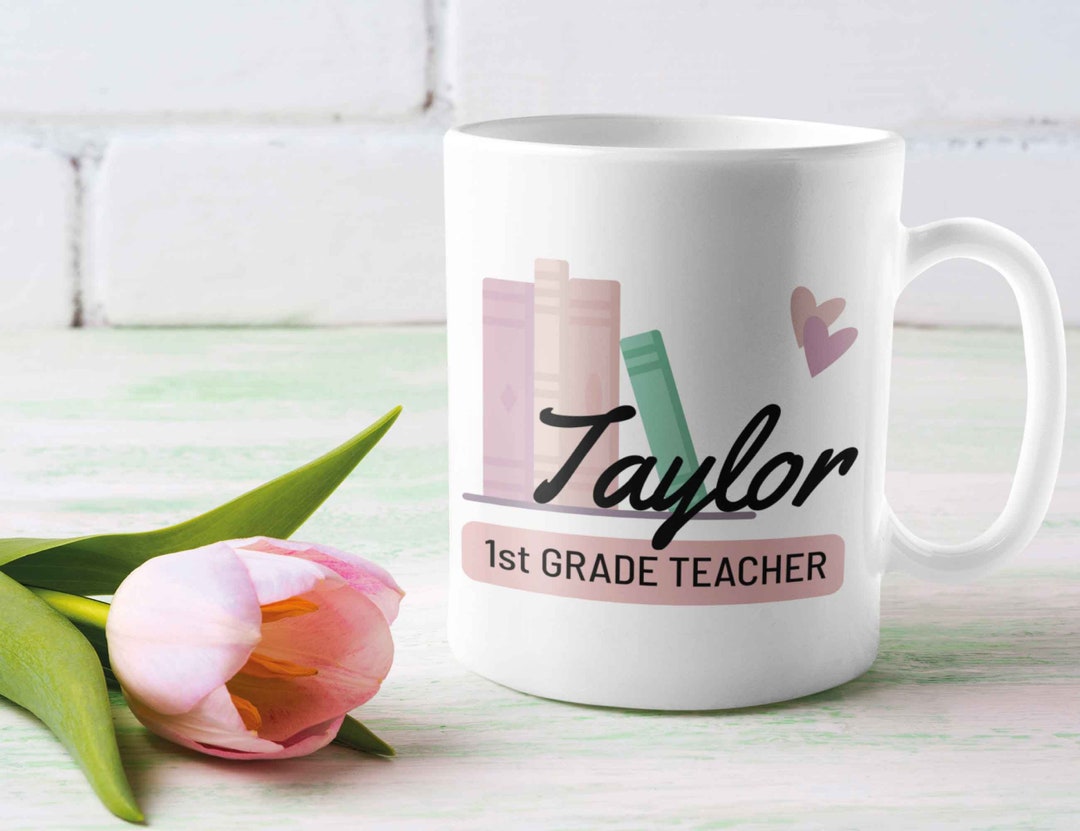 Personalized Teacher Mug: Custom Appreciation Gift - Etsy