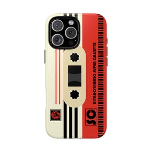 Retro Cassette Tape Phone Case for iPhone, Samsung & Google Pixel | Oldies but Goodies Nostalgia | Vintage Gift | Old School Music