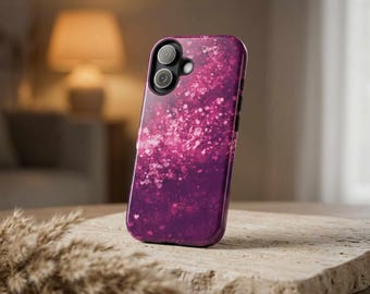 Pink Galaxy Phone Case | Love Across the Galaxy Collection | Original Pretty Rebel Artwork | iPhone, Samsung, Pixel (iPhone 17, S26, etc)