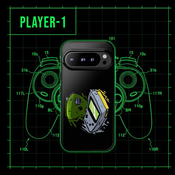iPhone, Galaxy and Pixel Retro Gaming Case | Nostalgia Phone Case | Vintage Gift for Gamers, 80s and 90s fans | Oldies but Goodies