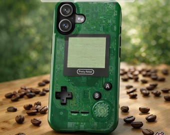 Custom Name iPhone, Galaxy, Pixel Case | Retro Video Game Phone Case | Gamer Gifts | Optional MagSafe version for iPhone 15–17