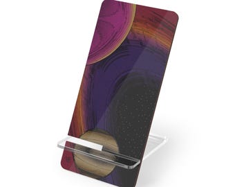 Space Phone Stand, Cell Phone Holder for Office or Bedroom | Tech Accessories
