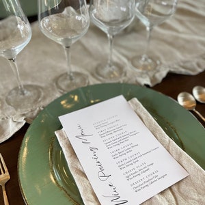 Cena classica con abbinamento di vini di 7 portate