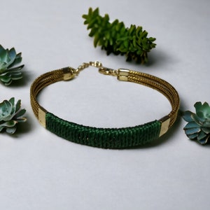 Golden Grass Capim Dourado Handmade Bracelet from Brazil - Eco-Friendly Jewelry
