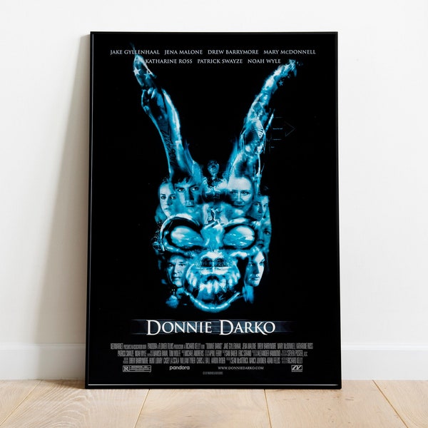Donnie Darko / Donnie Darko Poster / Minimalist Movie Poster / Vintage Retro Art Print / Custom Poster / Wall Art Print
