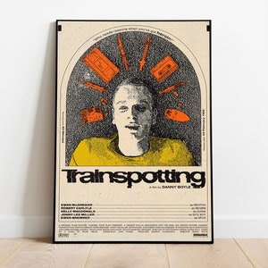 Trainspotting / Trainspotting Poster / Minimalist Movie Poster / Vintage Retro Art Print / Custom Poster / Wall Art Print / Home Decor