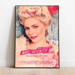 Marie Antoinette / Marie Antoinette Poster / Minimalist Movie Poster / Vintage Retro Art Print / Custom Poster / Wall Art Print / Home Decor