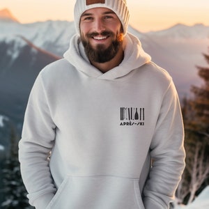 Hoodie shop in winter