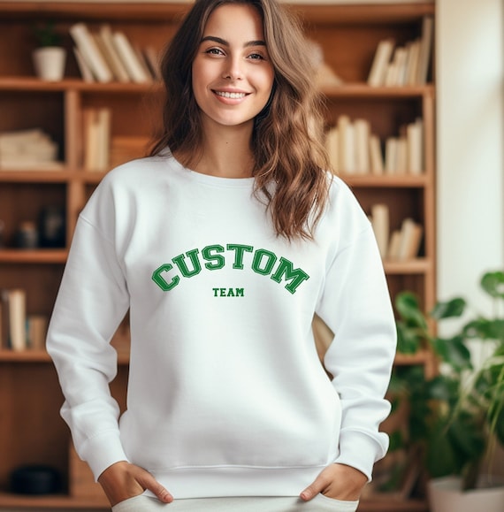 Etsy custom sweatshirt sale