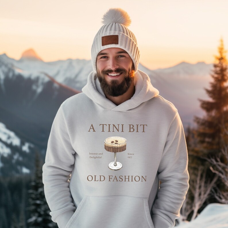 Custom Year and Text Birthday Sweatshirt Personalizable A Tini Bit Old