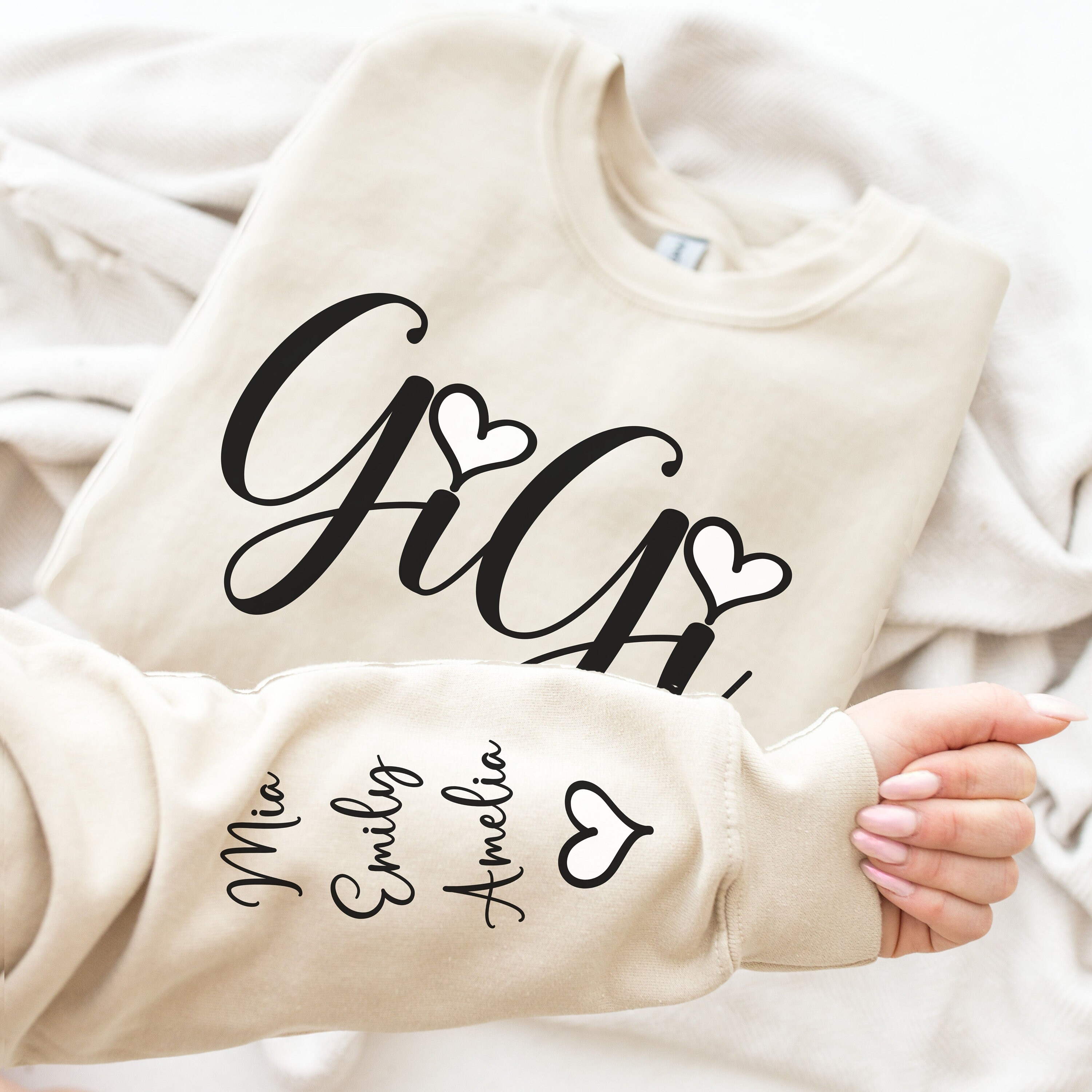 Sweatshirt Grigi - Coupe Classique, Col Tissé, 241 G/m²
