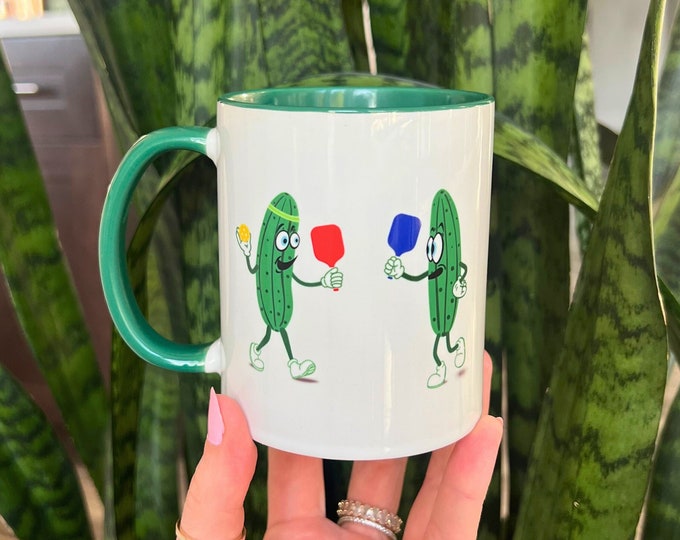 Funny Pickleball Mug | Pickleball gift for her | Pickle ball lover | Coffee Mug | Pickleball accessories | Gift for him | Pickleball Tea Cup