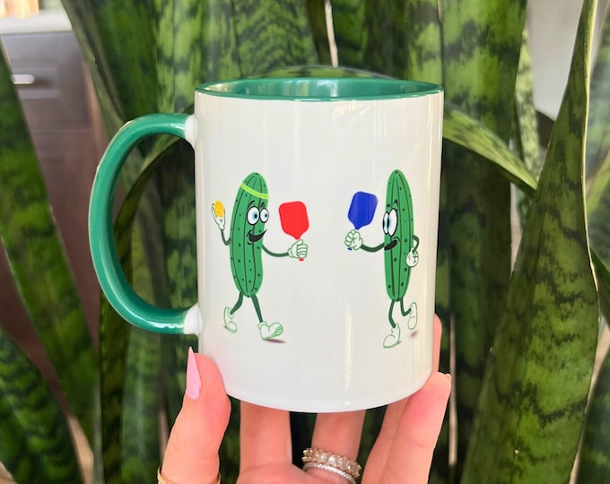 Funny Pickleball Mug | Pickleball gift for her | Pickle ball lover | Coffee Mug | Pickleball accessories | Gift for him | Pickleball Tea Cup