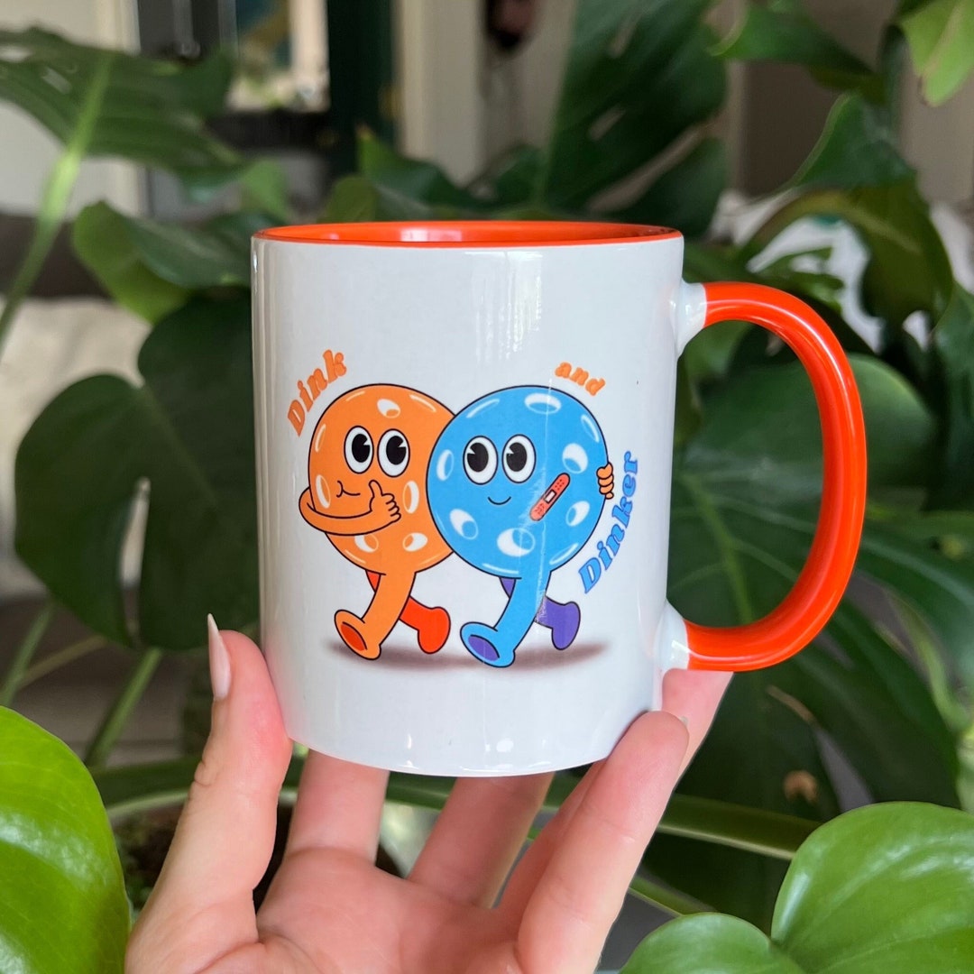 Dink and Dinker Pickleball Mug Pickleball Accessories Etsy