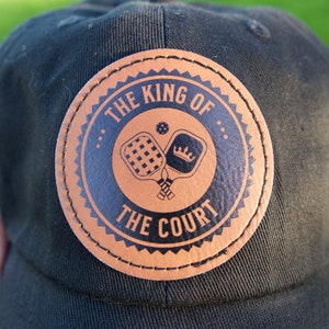 King of the Court Pickleball Hat | Pickleball Gift | Gift for him | Baseball Cap | Pickleball Cap | Pickleball Lover | Gift for Grandpa