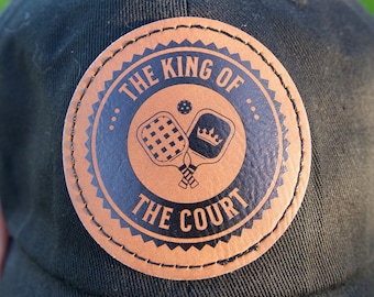 King of the Court Pickleball Hat | Pickleball Gift | Gift for him | Baseball Cap | Pickleball Cap | Pickleball Lover | Gift for Grandpa