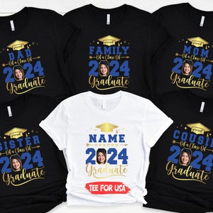 Family 2024 Graduate Shirts,Family Graduation,Class of 2024 Shirt,Custom Graduate Tees,Proud Family Shirt,Senior 2024 Shirts,Graduate Gifts