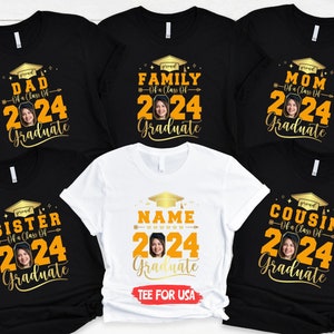 2024 Family Grad Tee,Group Grad Shirt,High School Graduate Shirts,Family Graduation,Graduate Shirts,Senior 2024,Proud Family,Graduate Gifts