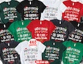440 Quotes Most Likely to Christmas Shirts,Matching Family Christmas Shirts,Funny Christmas 2025 Party Tee,Matching Pajamas,Long Sleeve,Xmas