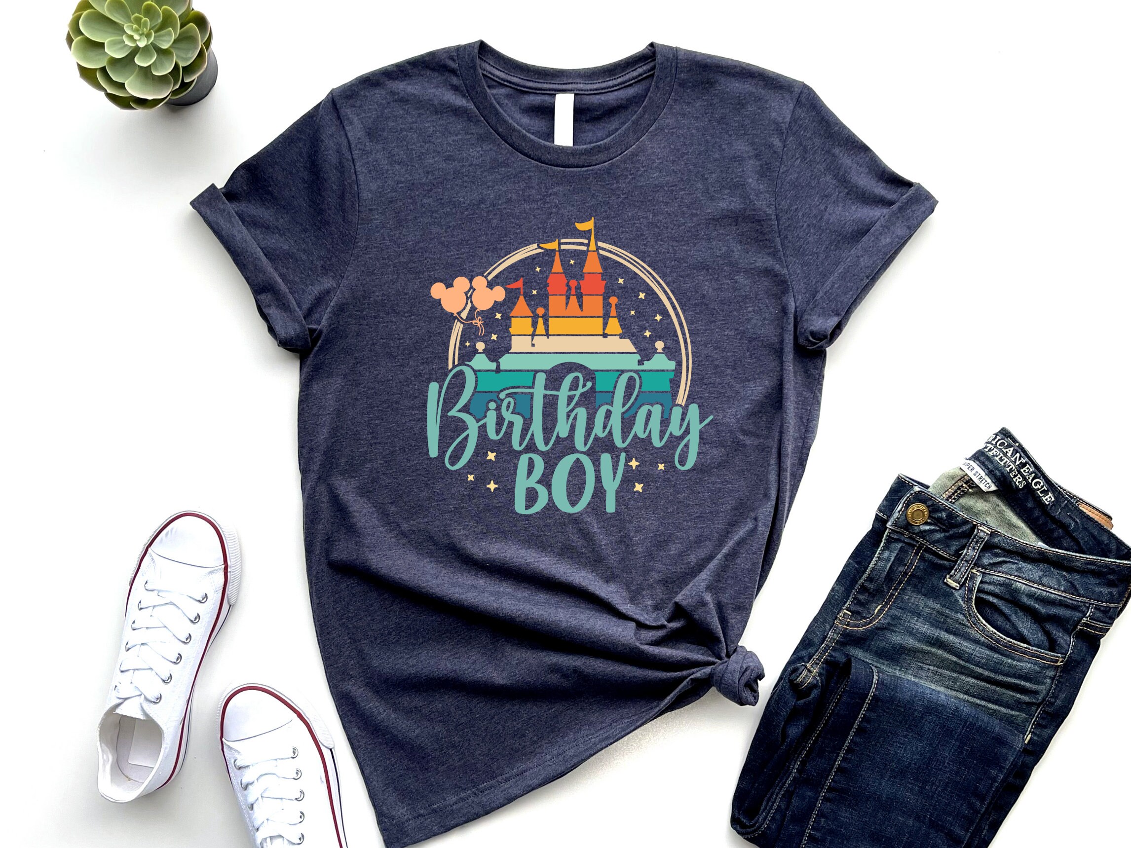 Disney Birthday Tees,Customized Disney Shirt,Disney Bday Squad T-shirt