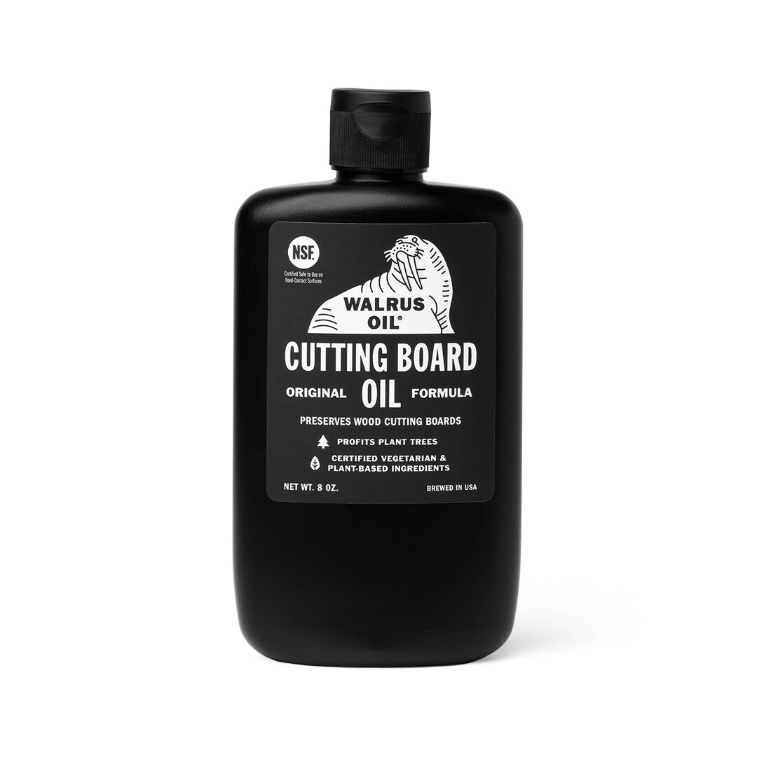 Walrus Oil Cutting Board Oil, 8 Oz - Etsy